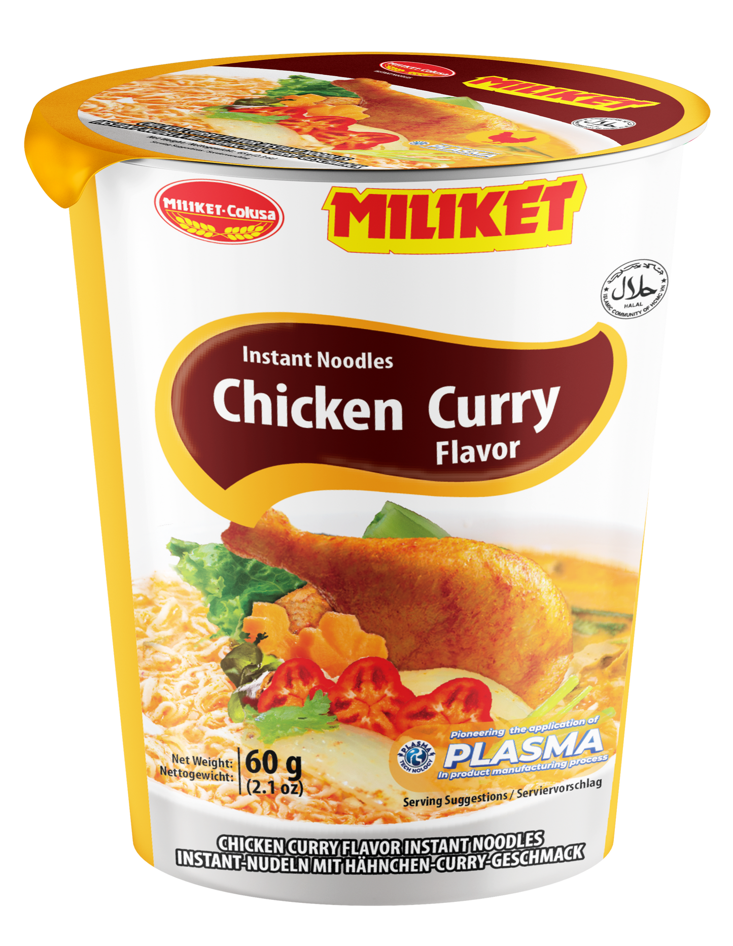 Mi Ly Instant-Nudeln im Becher 24x65g