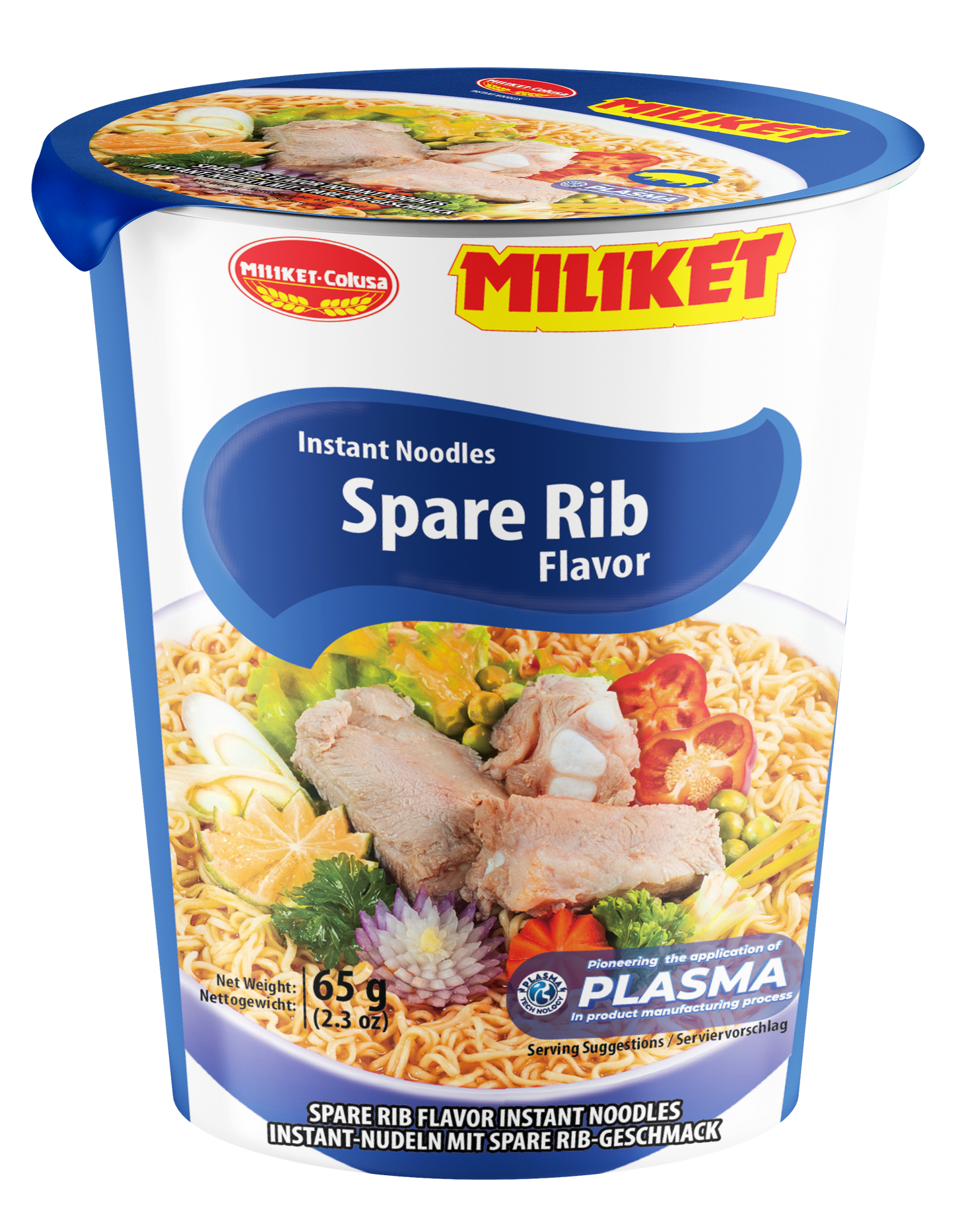 Mi Ly Instant-Nudeln im Becher 24x65g